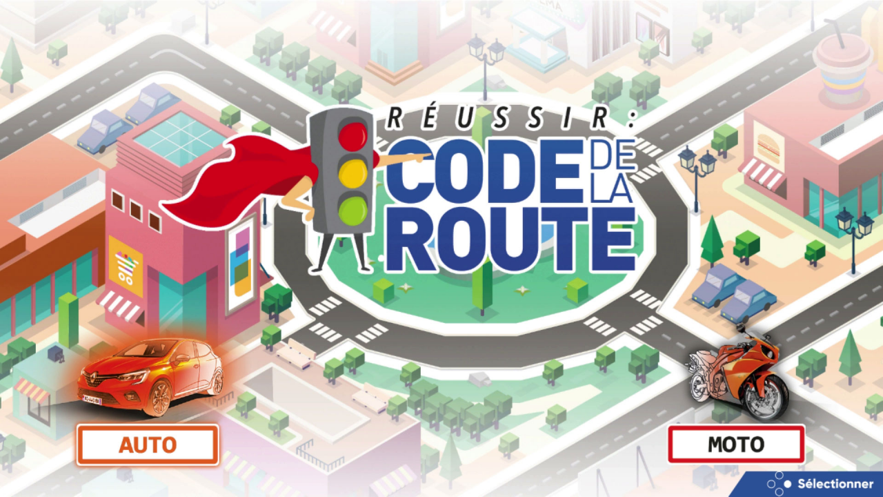 En voiture ! La nouvelle édition du jeu Réussir Code de la Route est